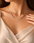 Diamond Bezel Mangalsutra Necklace for Women