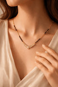 Teardrop Mangalsutra Necklace for Women